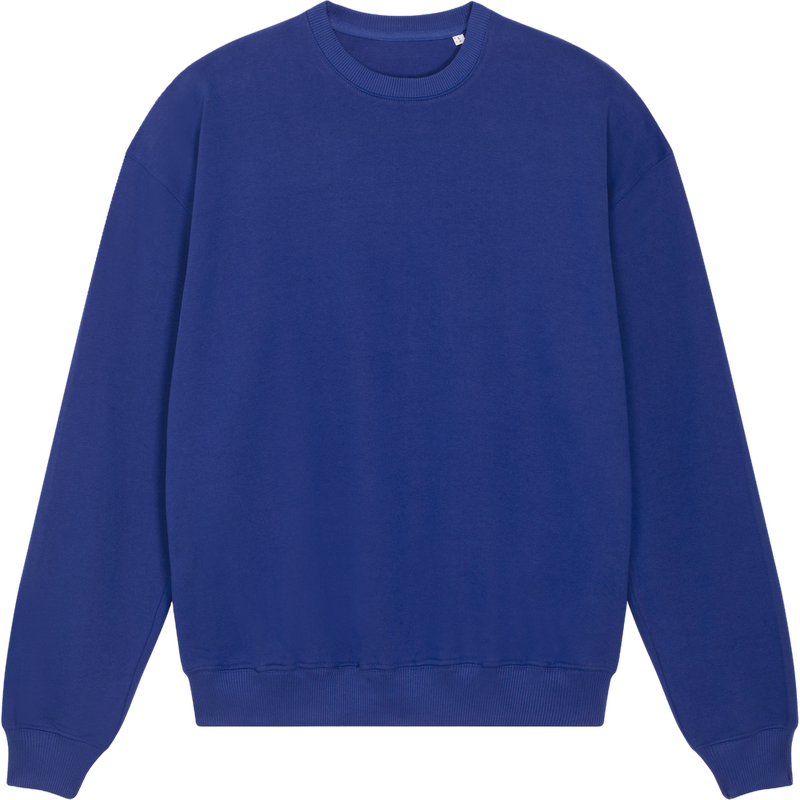 Sweat unisexe Ledger Dry à plat, coloris Worker Blue