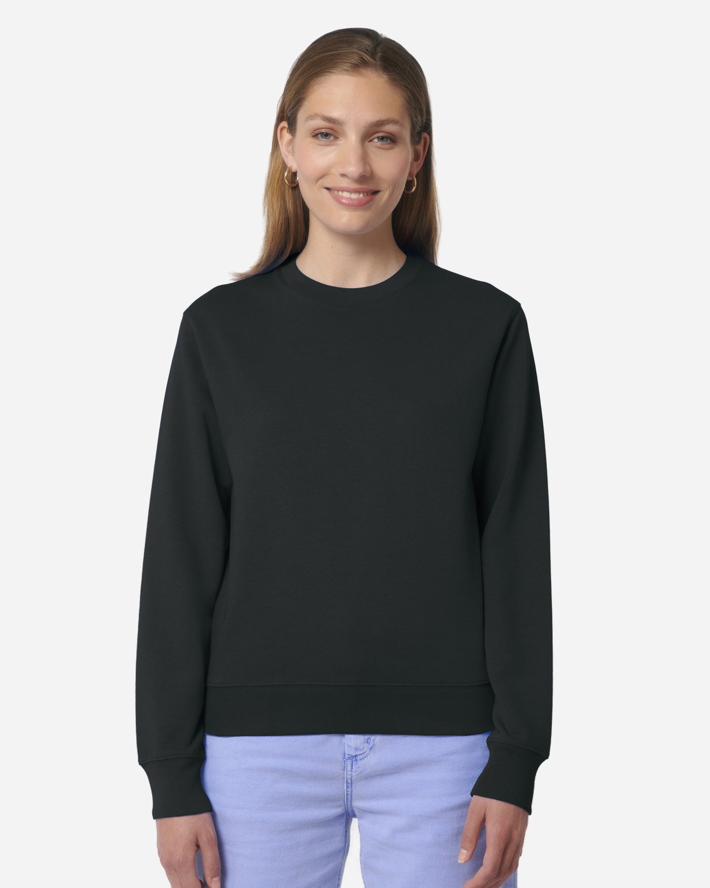 Sweat unisexe Matcher porté, coloris Black