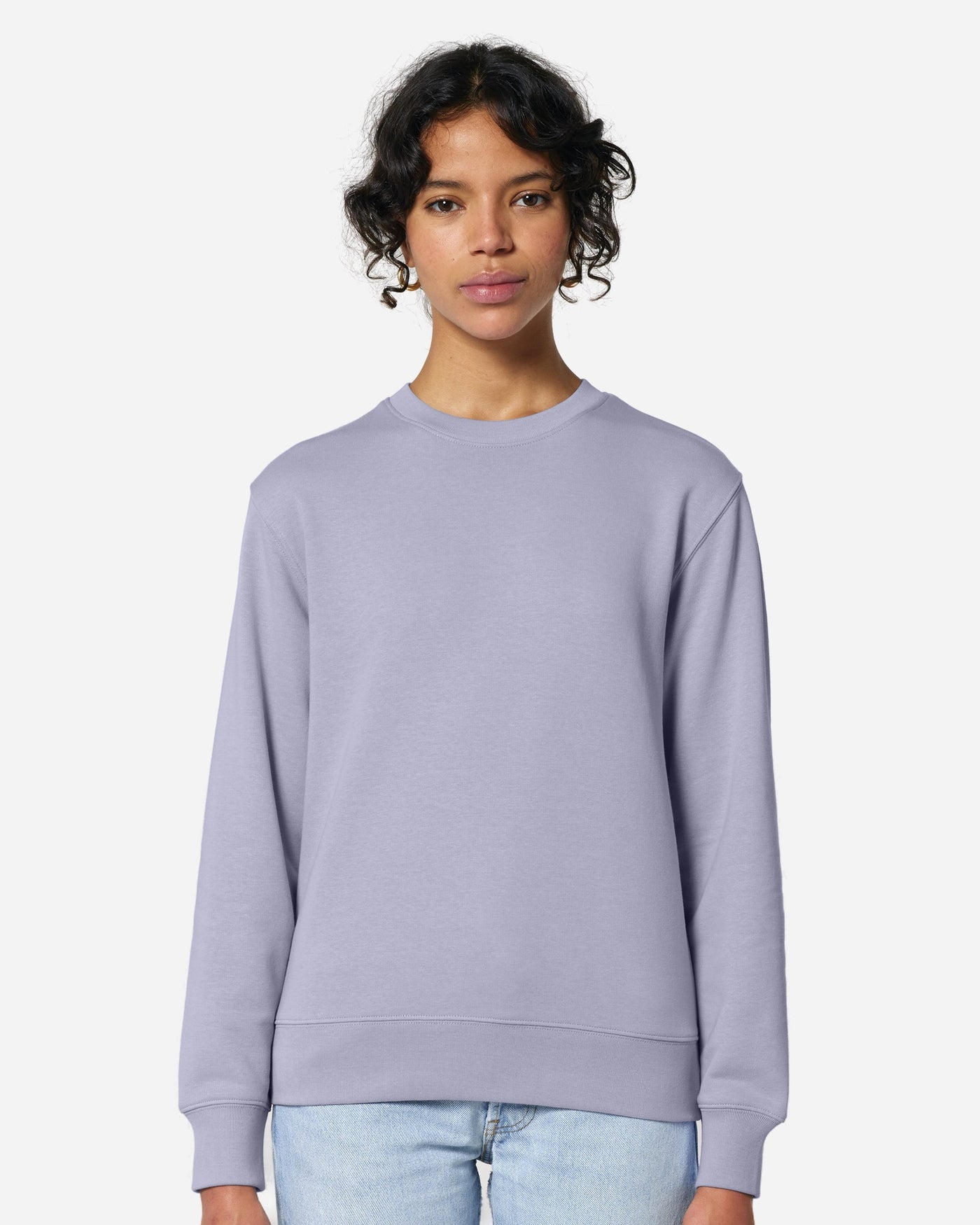 Sweat unisexe Matcher porté, coloris Lavender