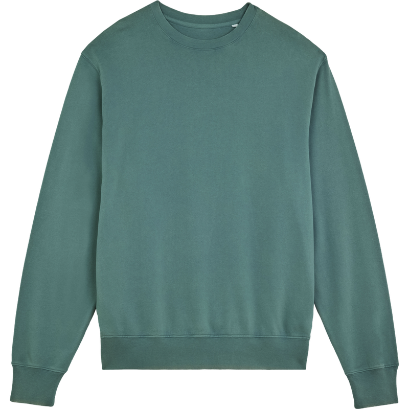 Sweat unisexe Matcher Vintage à plat, coloris G. Dyed Hydro