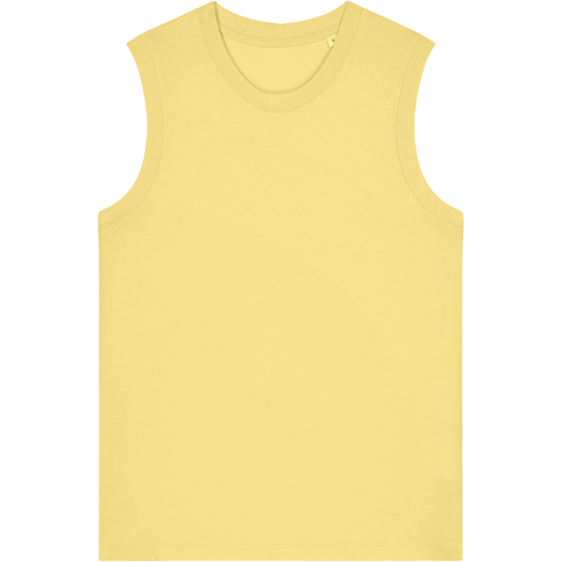 Débardeur femme Stella Mia à plat, coloris Viva Yellow