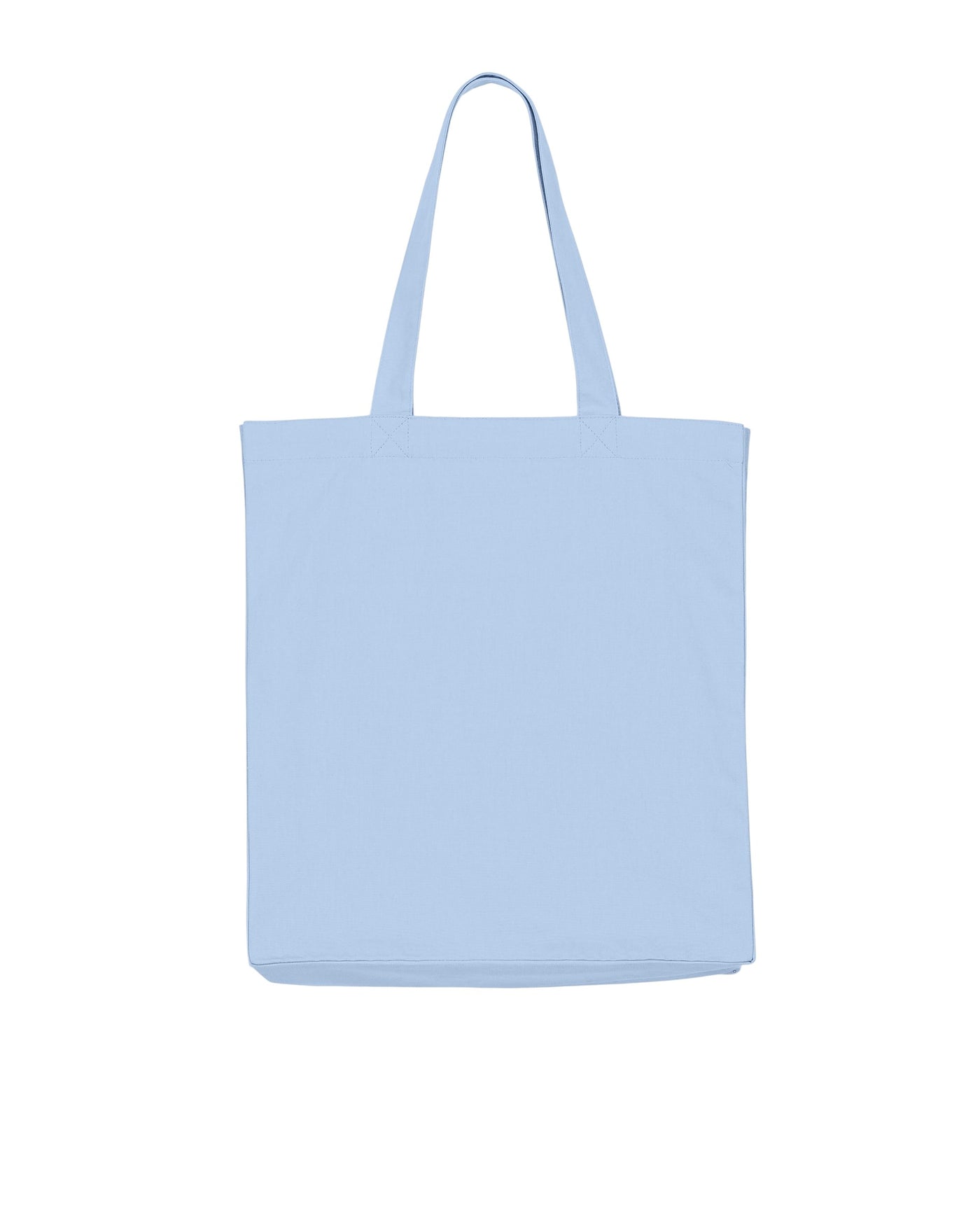 Sac Mid Tote Bag porté, coloris Blue Soul