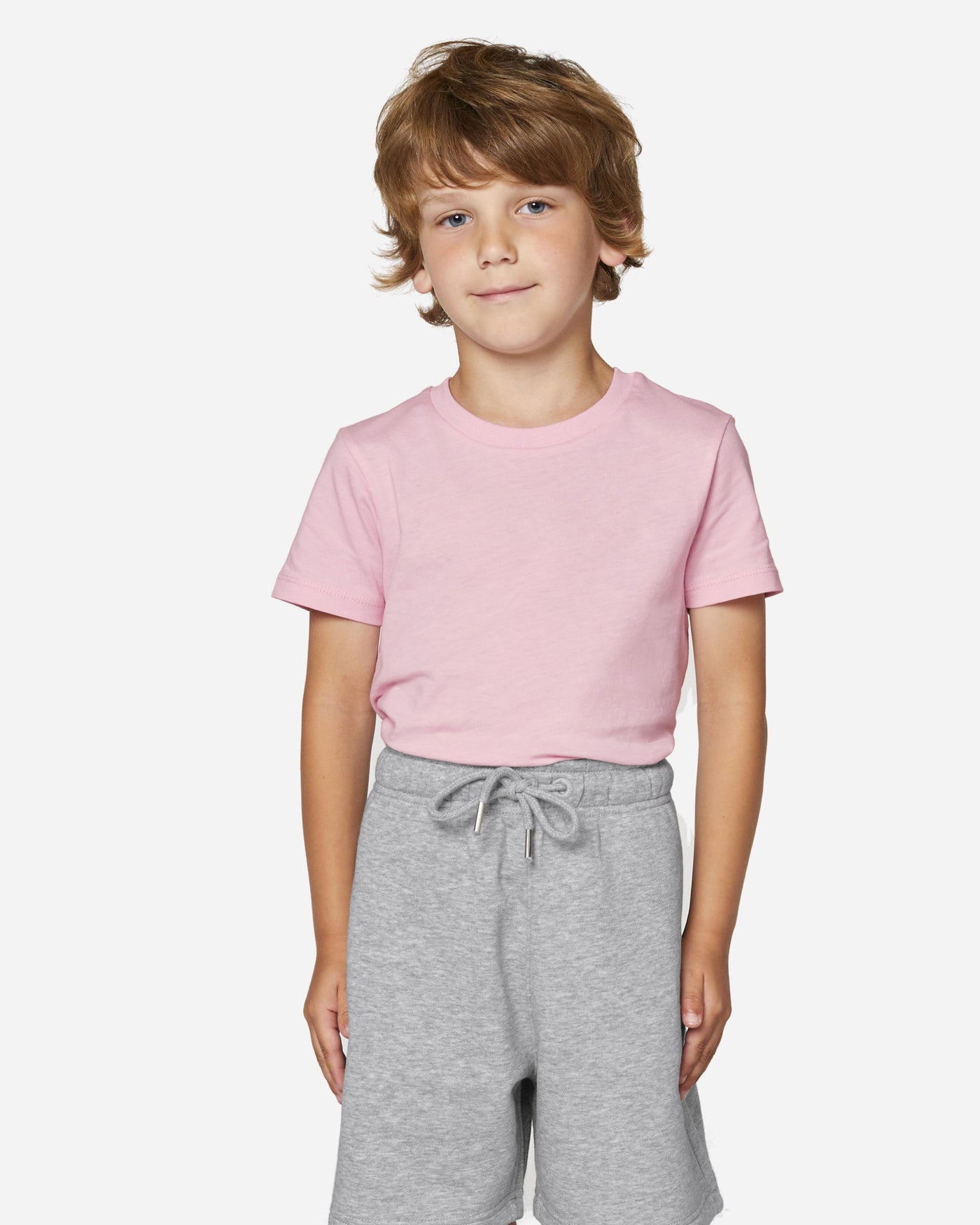 Short enfant Mini Bolter porté, coloris Heather Grey