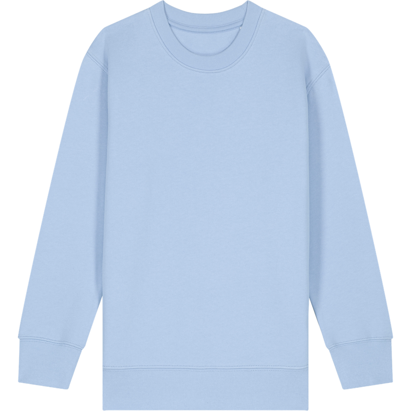 Sweat enfant Mini Changer 2.0 à plat, coloris Blue Soul