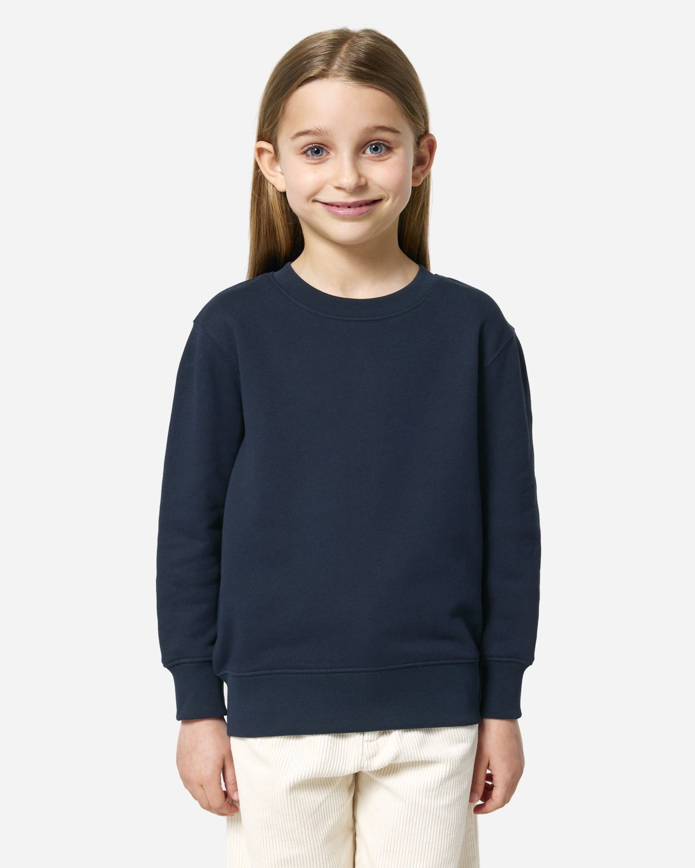 Sweat enfant Mini Changer 2.0 porté, coloris French Navy