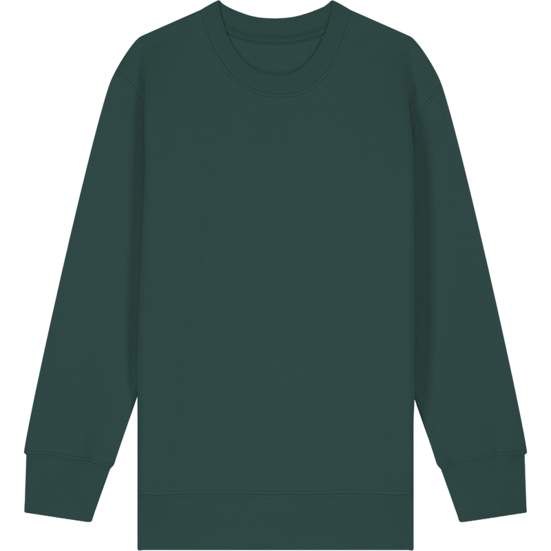 Sweat enfant Mini Changer 2.0 à plat, coloris Glazed Green