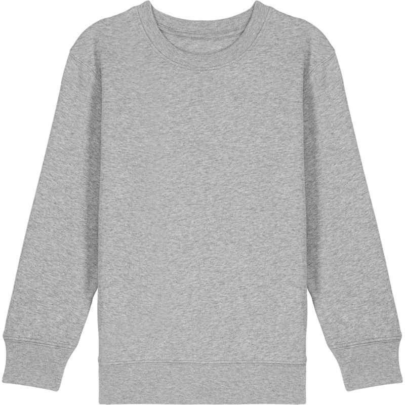Sweat enfant Mini Changer 2.0 à plat, coloris Heather Grey