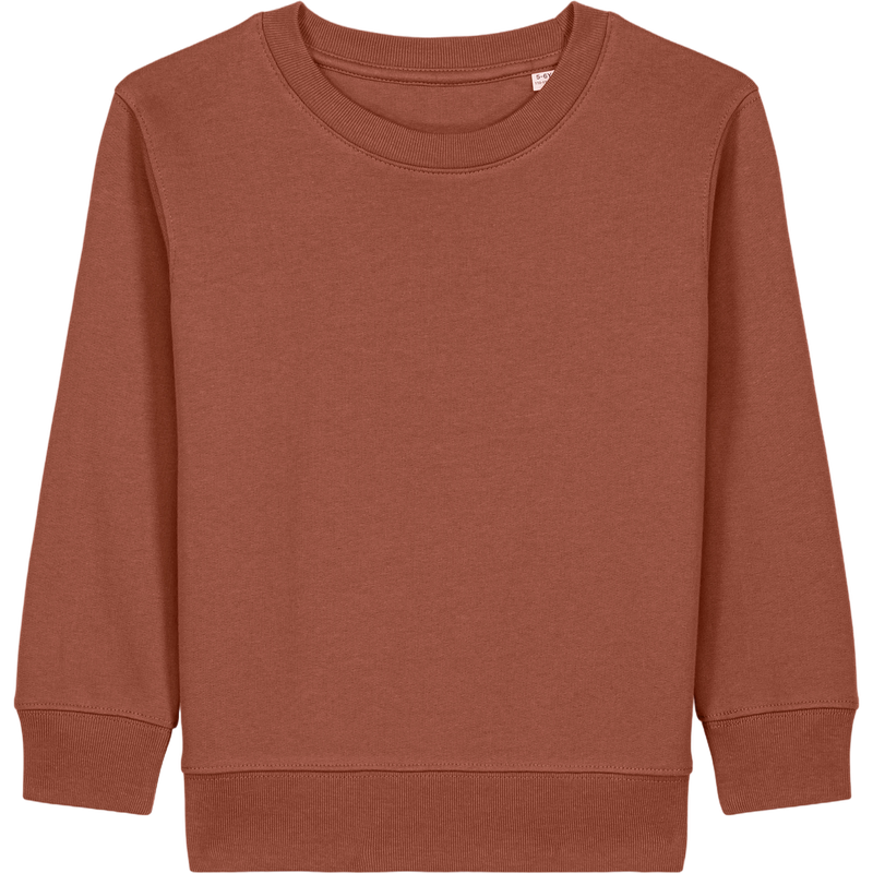 Sweat enfant Mini Changer 2.0 à plat, coloris Heritage Brown