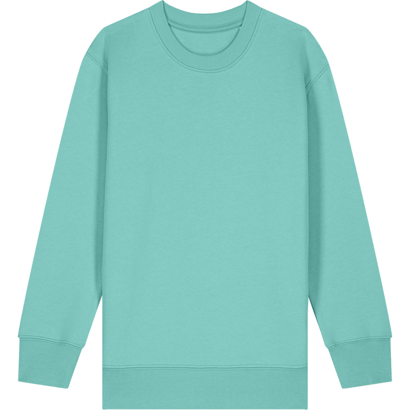Sweat enfant Mini Changer 2.0 à plat, coloris Pool Blue