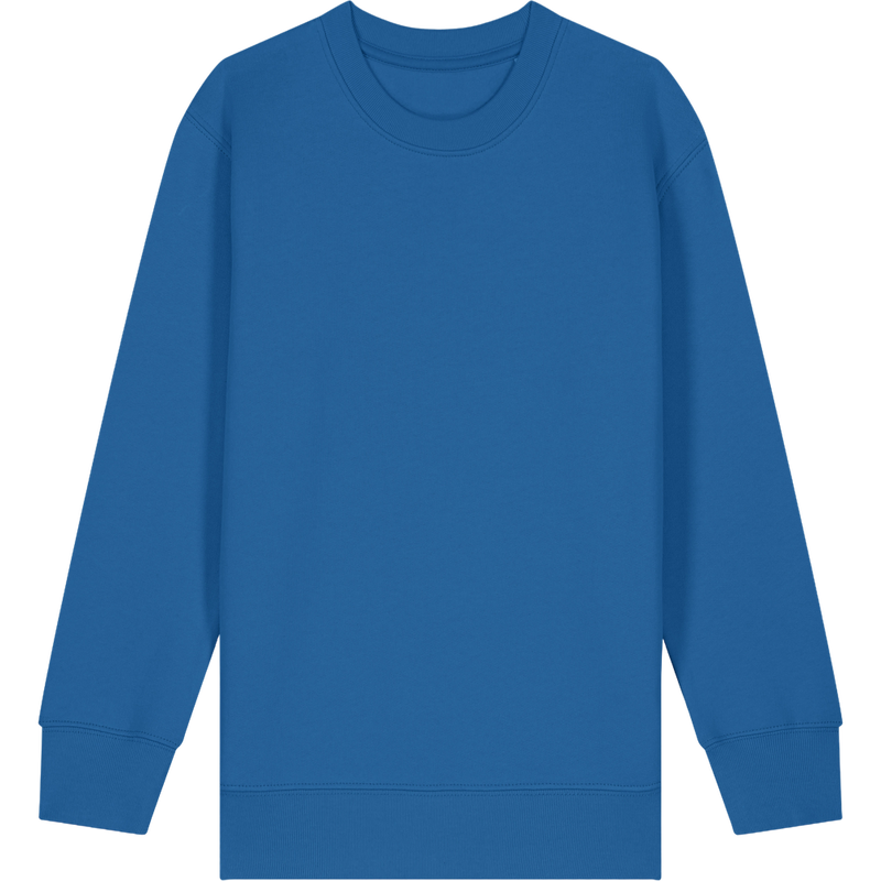 Sweat enfant Mini Changer 2.0 à plat, coloris Royal Blue