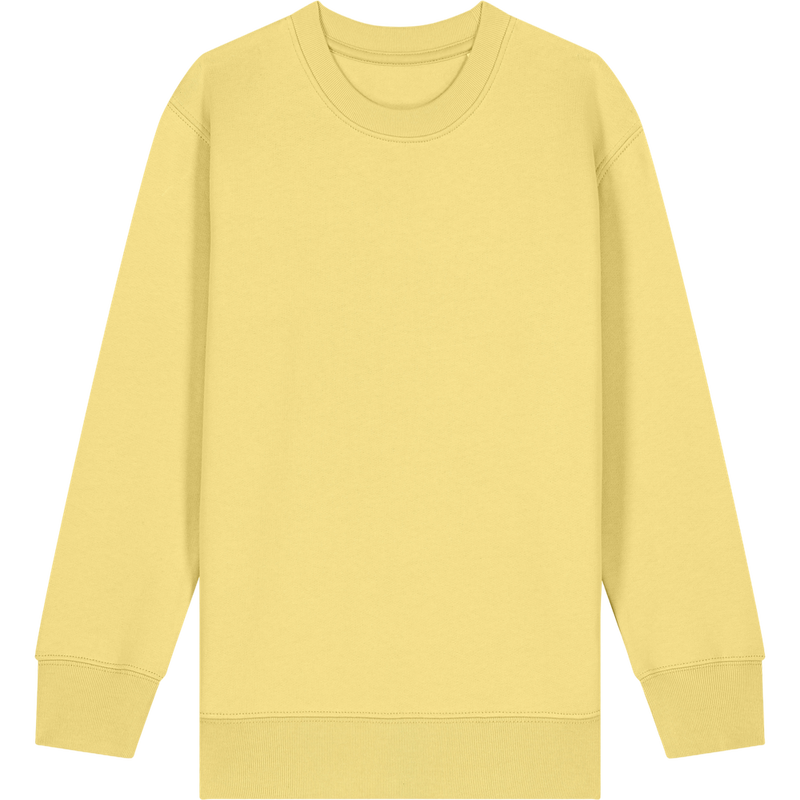 Sweat enfant Mini Changer 2.0 à plat, coloris Viva Yellow