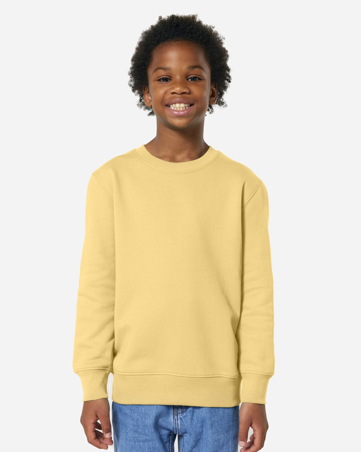Sweat enfant Mini Changer 2.0 porté, coloris Viva Yellow