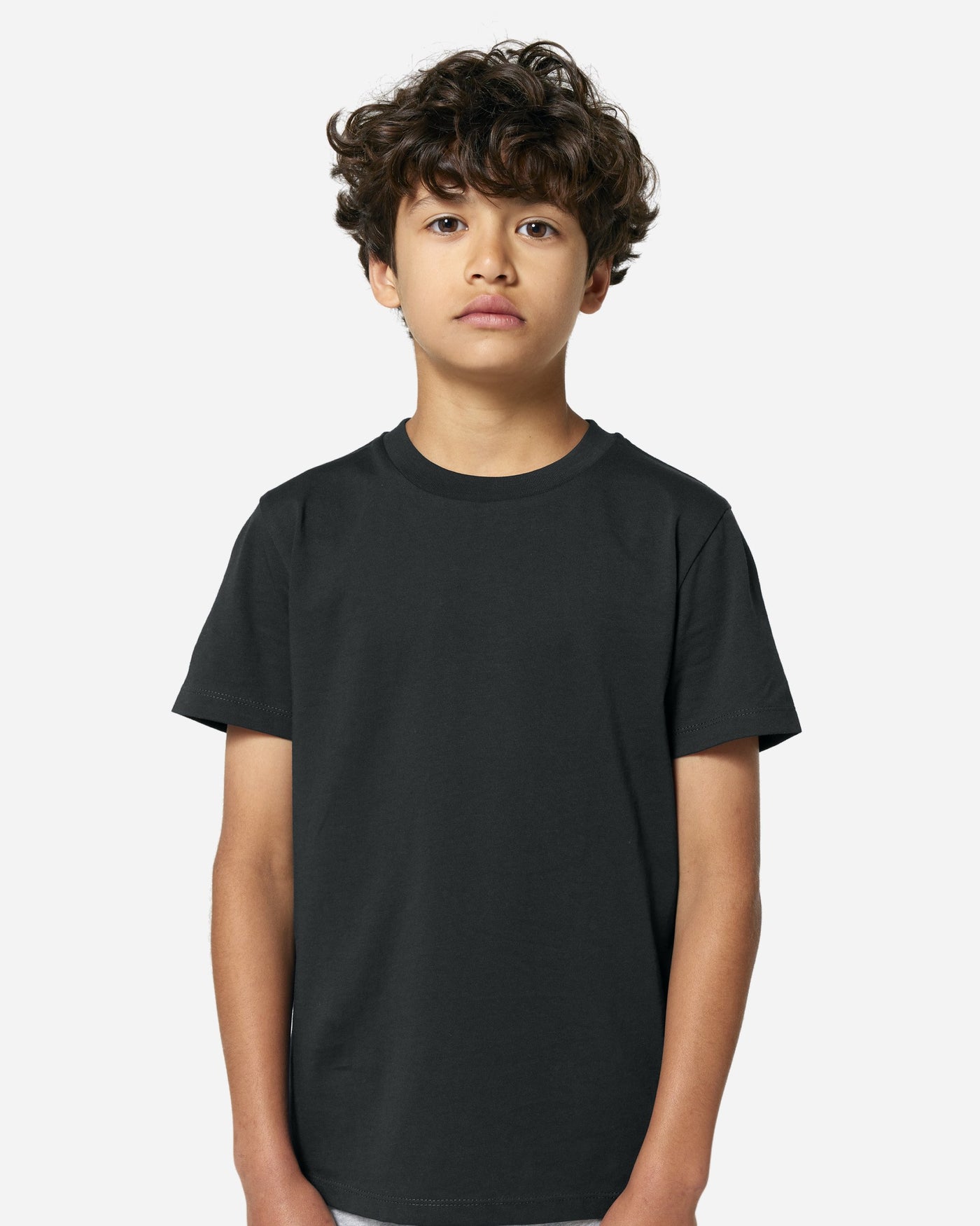 T-shirt enfant Mini Creator 2.0 porté, coloris Black