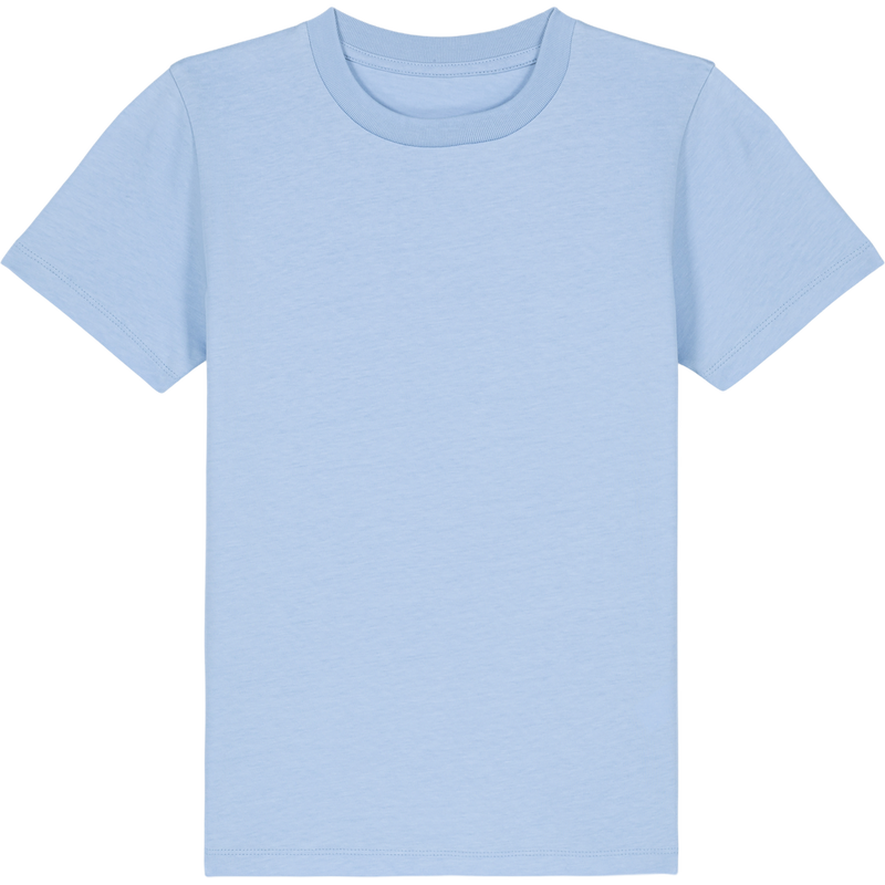 T-shirt enfant Mini Creator 2.0 à plat, coloris Blue Soul