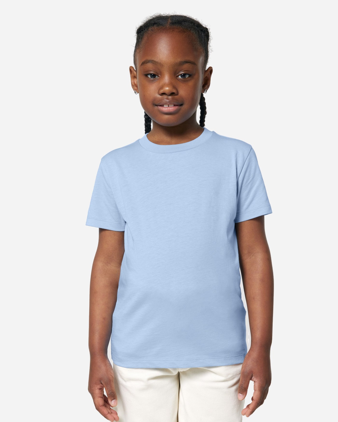 T-shirt enfant Mini Creator 2.0 porté, coloris Blue Soul