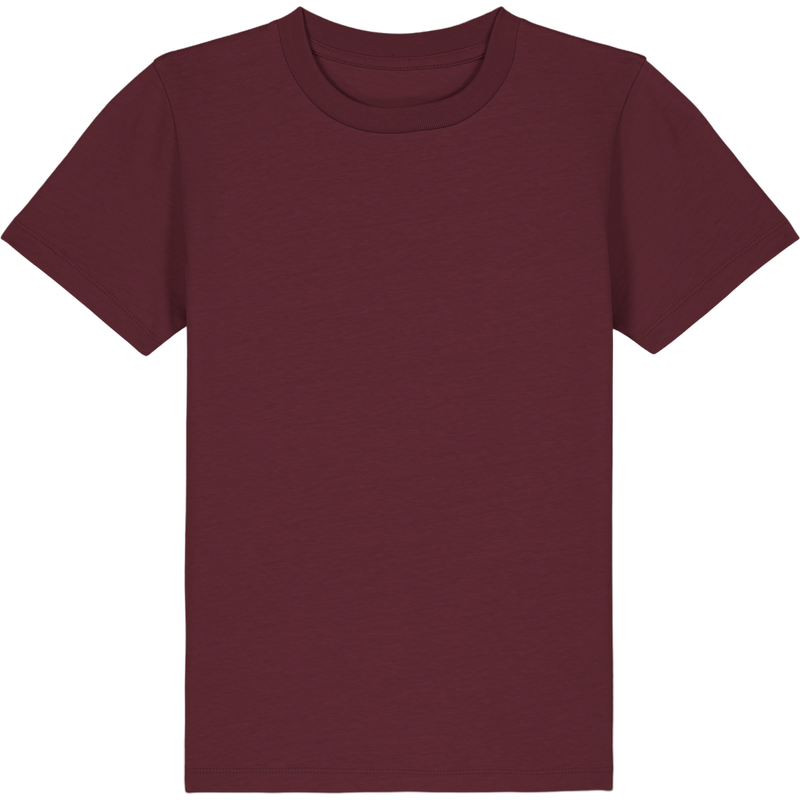 T-shirt enfant Mini Creator 2.0 à plat, coloris Burgundy