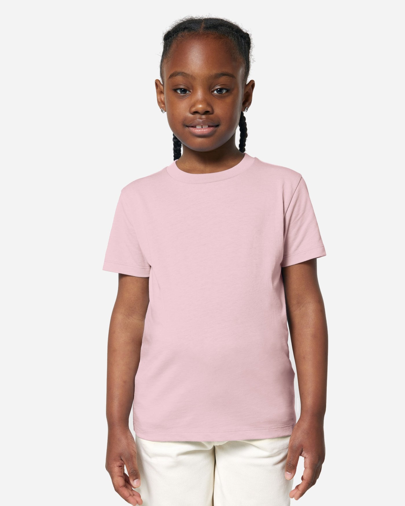 T-shirt enfant Mini Creator 2.0 porté, coloris Cotton Pink