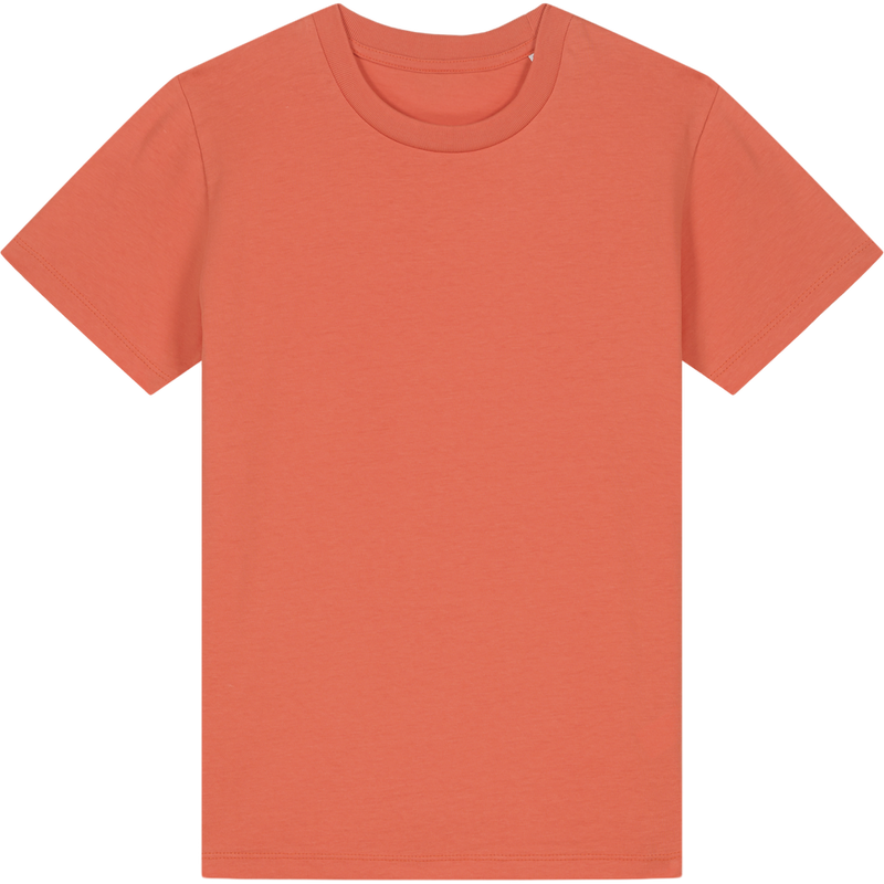 T-shirt enfant Mini Creator 2.0 à plat, coloris Fiesta