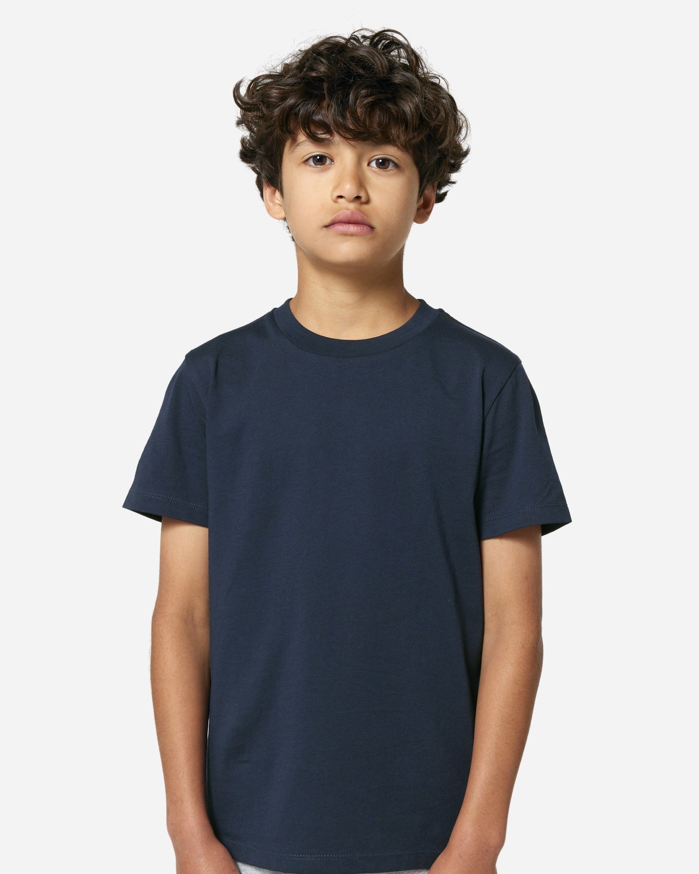 T-shirt enfant Mini Creator 2.0 porté, coloris French Navy