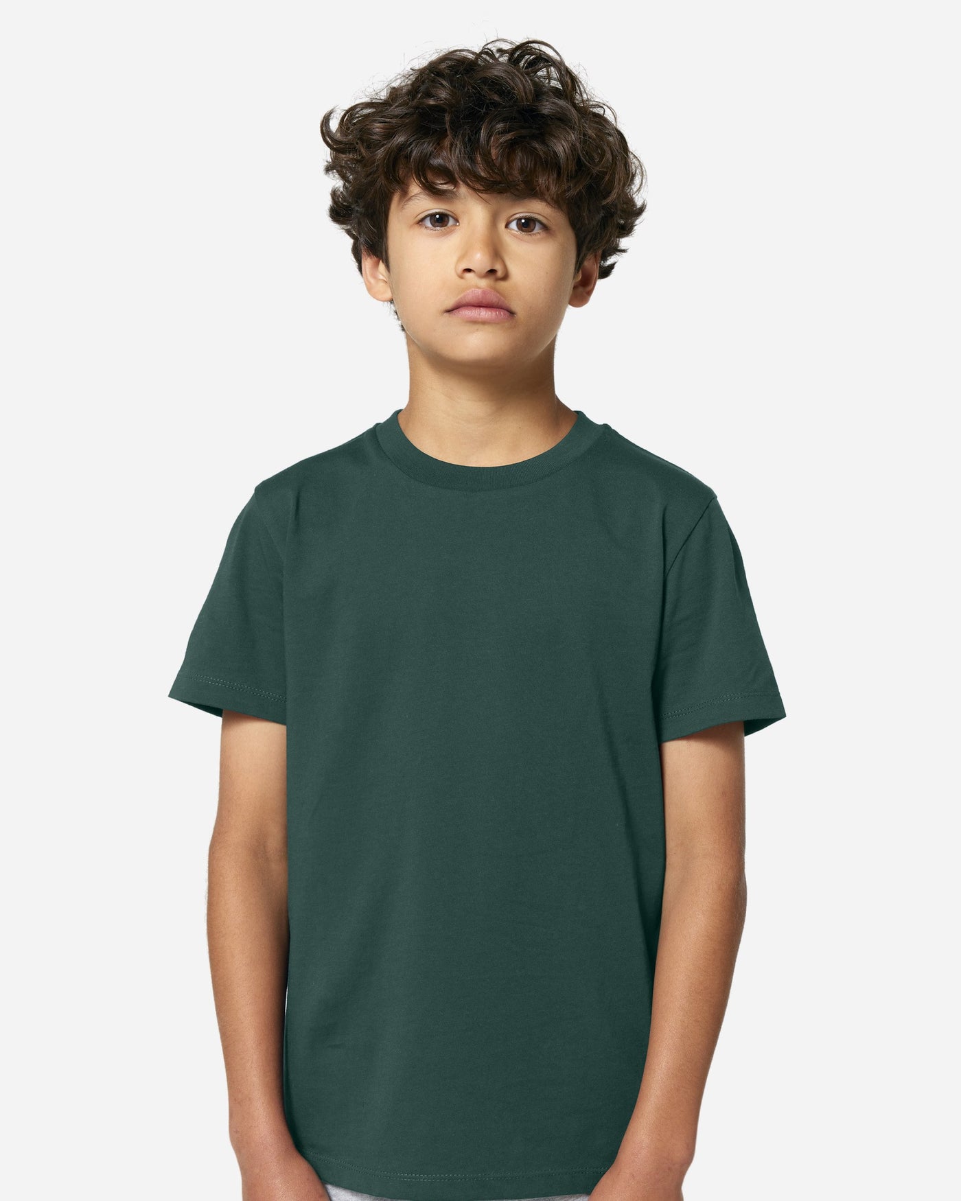 T-shirt enfant Mini Creator 2.0 porté, coloris Glazed Green
