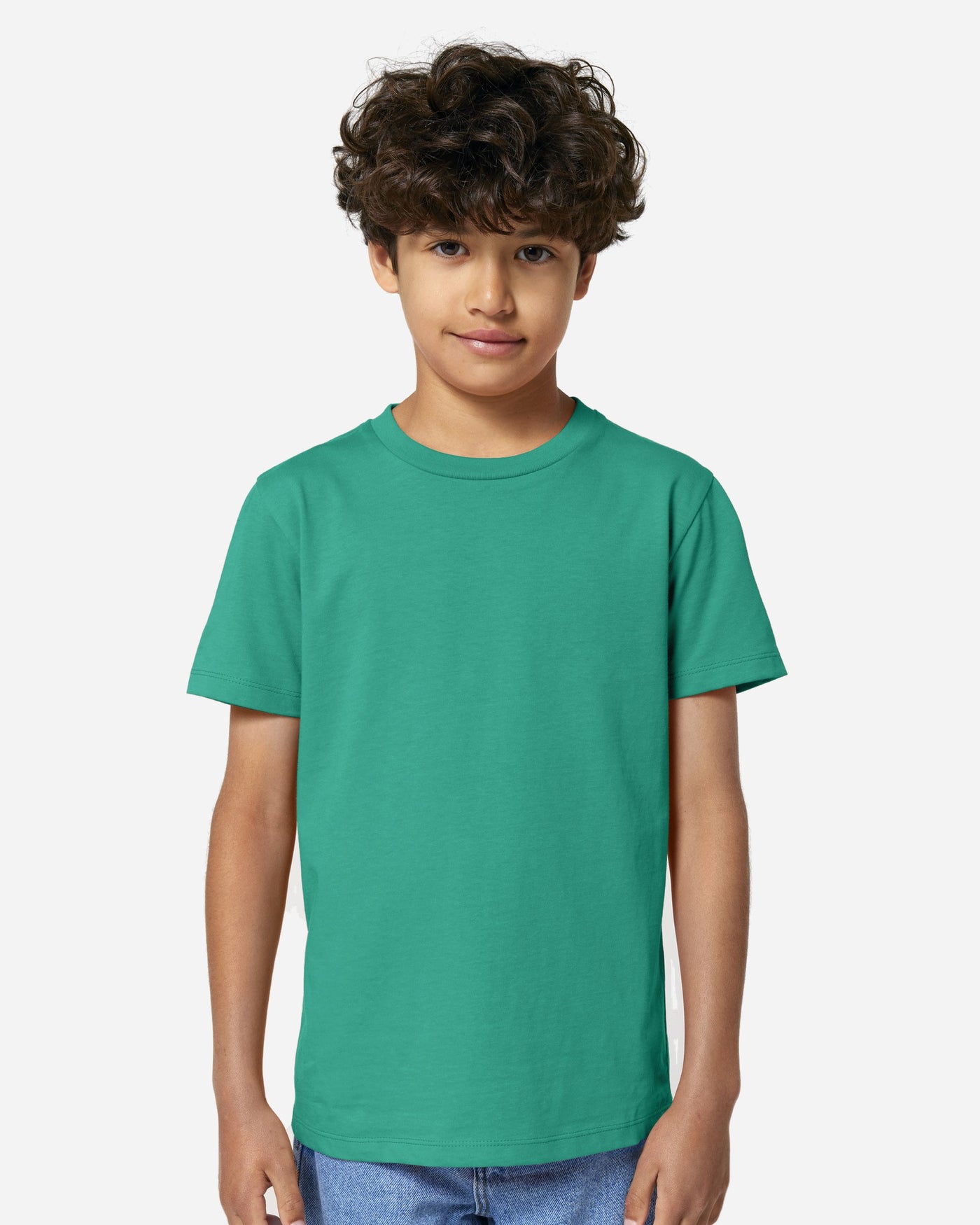 T-shirt enfant Mini Creator 2.0 porté, coloris Go Green