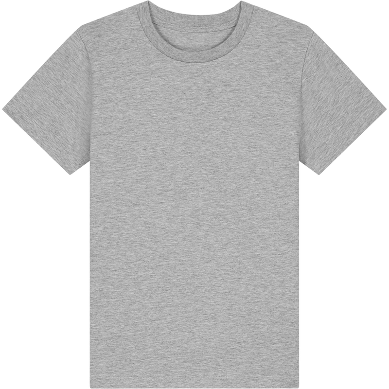 T-shirt enfant Mini Creator 2.0 à plat, coloris Heather Grey
