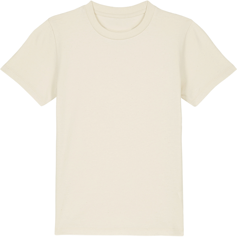 T-shirt enfant Mini Creator 2.0 à plat, coloris Natural Raw