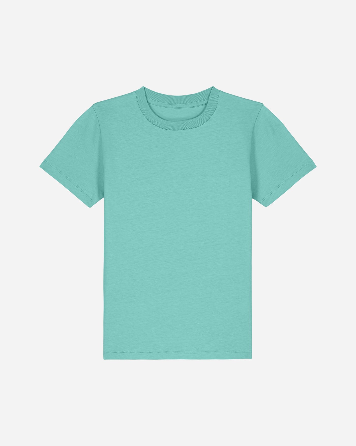 T-shirt enfant Mini Creator 2.0 porté, coloris Pool Blue