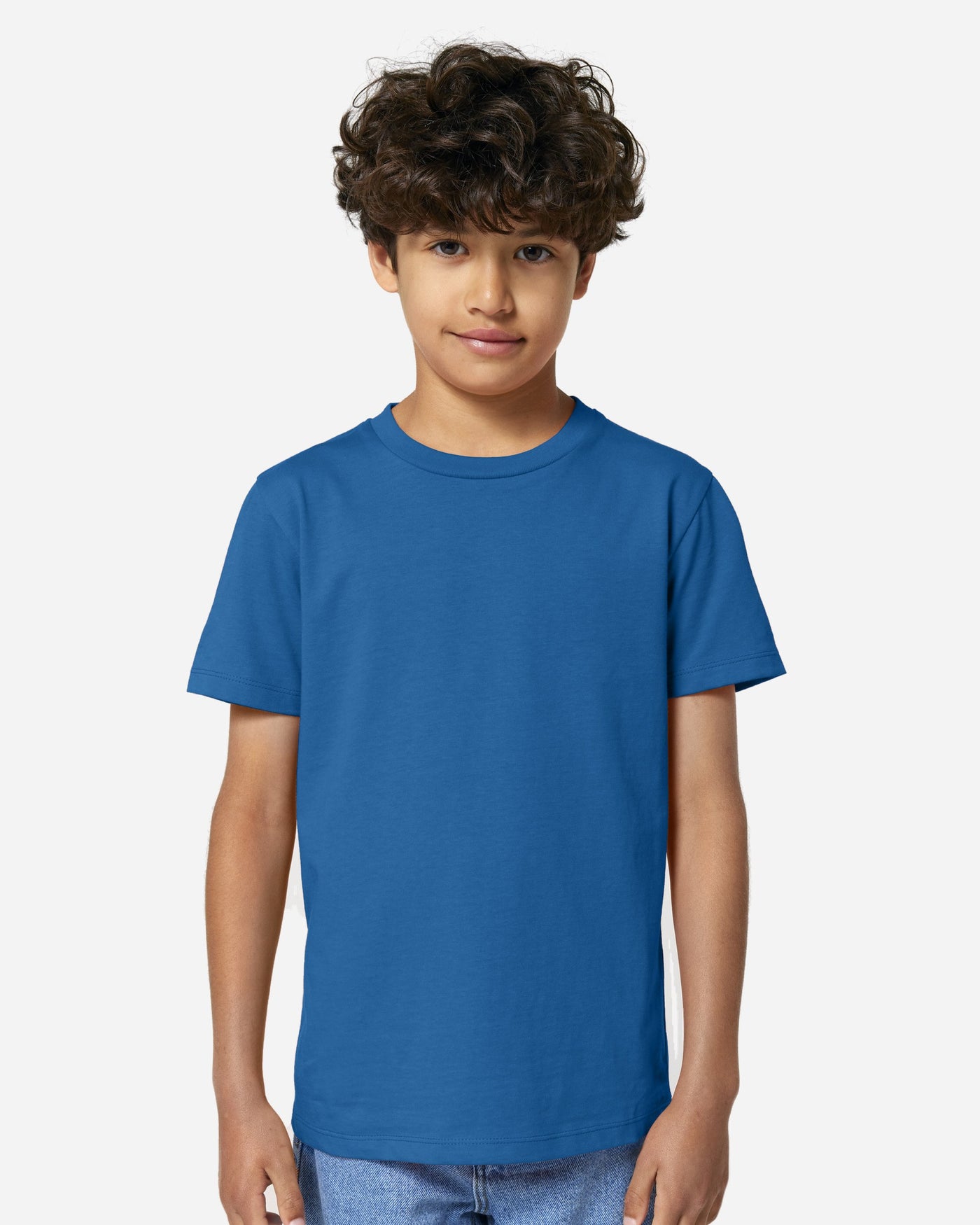 T-shirt enfant Mini Creator 2.0 porté, coloris Royal Blue