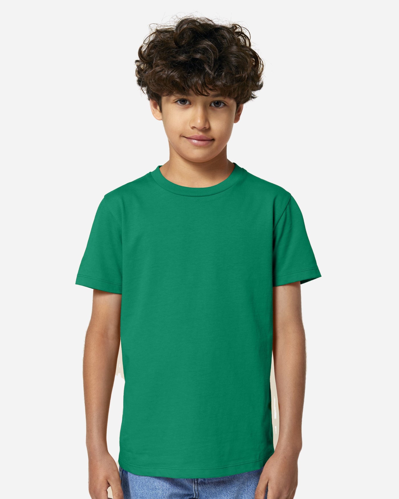 T-shirt enfant Mini Creator 2.0 porté, coloris Verdant Green