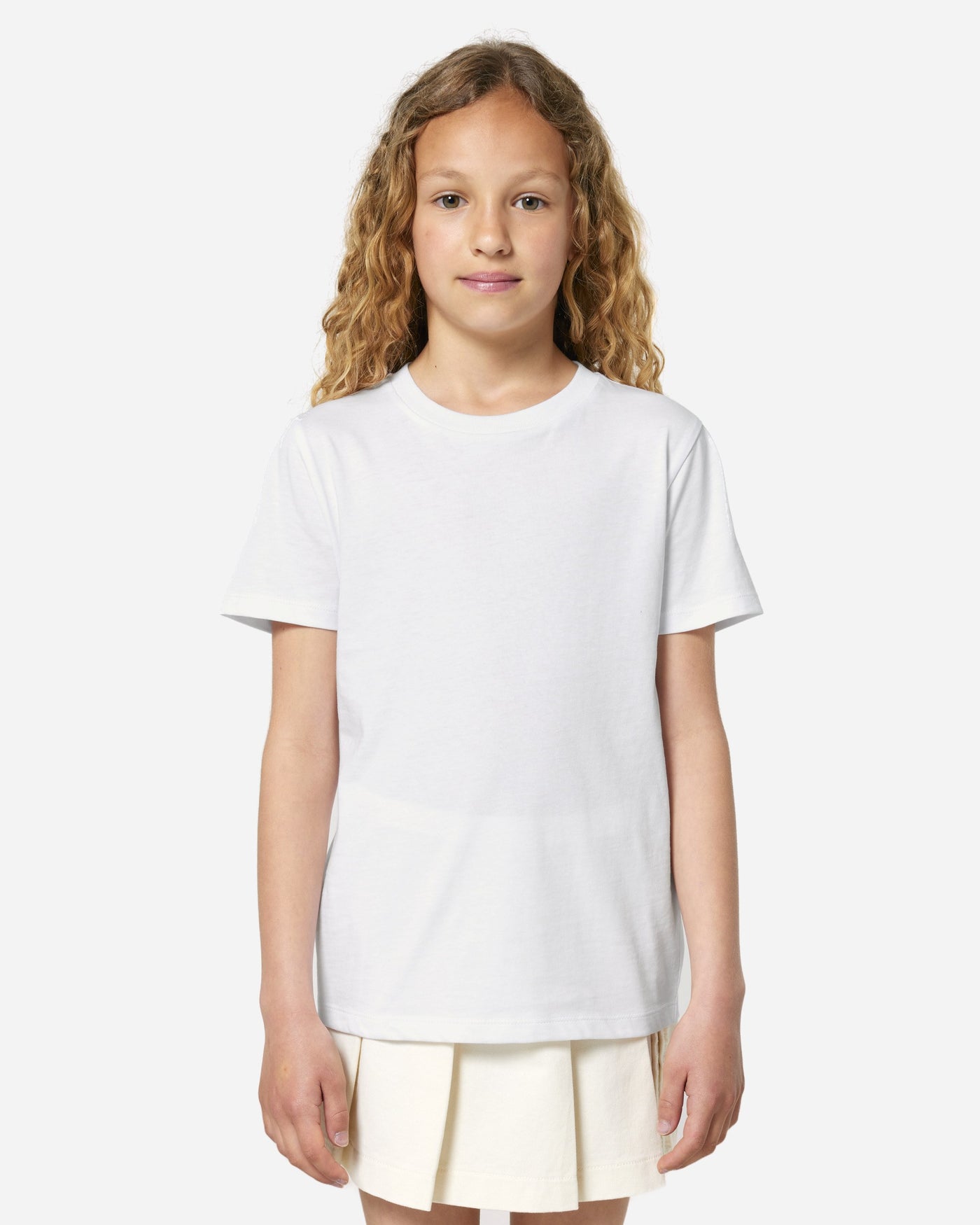 T-shirt enfant Mini Creator 2.0 porté, coloris White