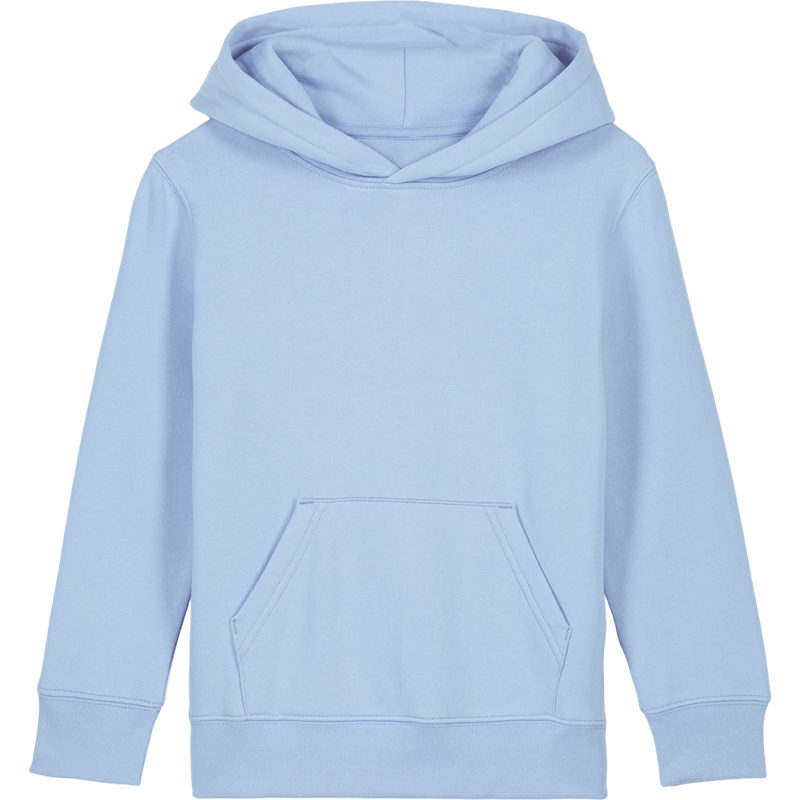 Sweat à capuche enfant Mini Cruiser 2.0 à plat, coloris Blue Soul