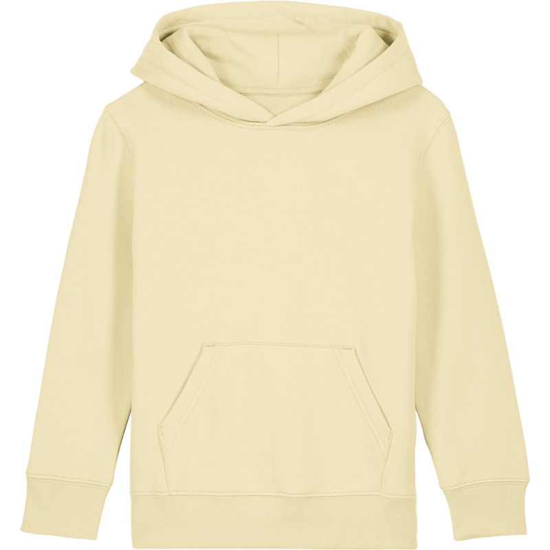 Sweat à capuche enfant Mini Cruiser 2.0 à plat, coloris Butter