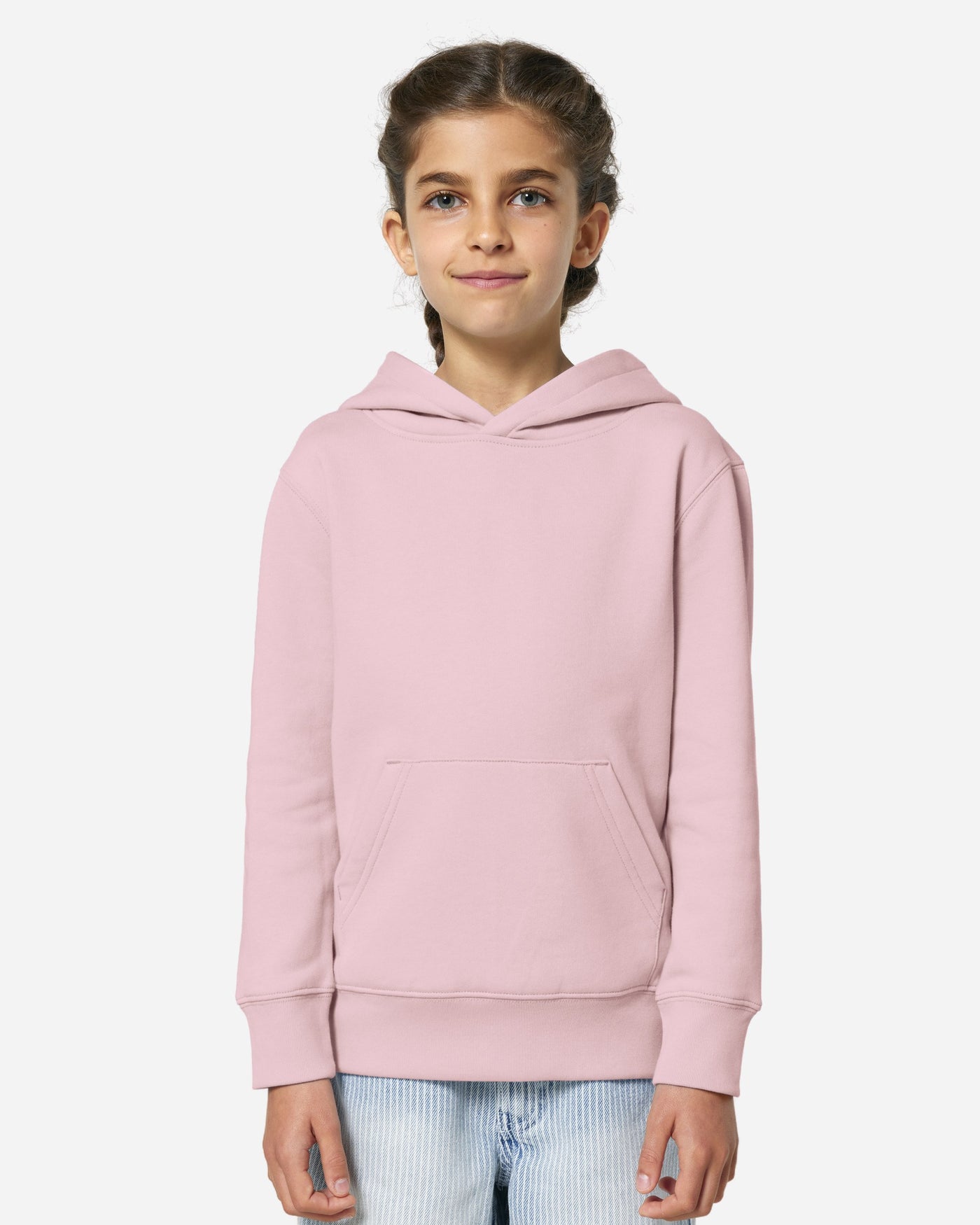 Sweat à capuche enfant Mini Cruiser 2.0 porté, coloris Cotton Pink