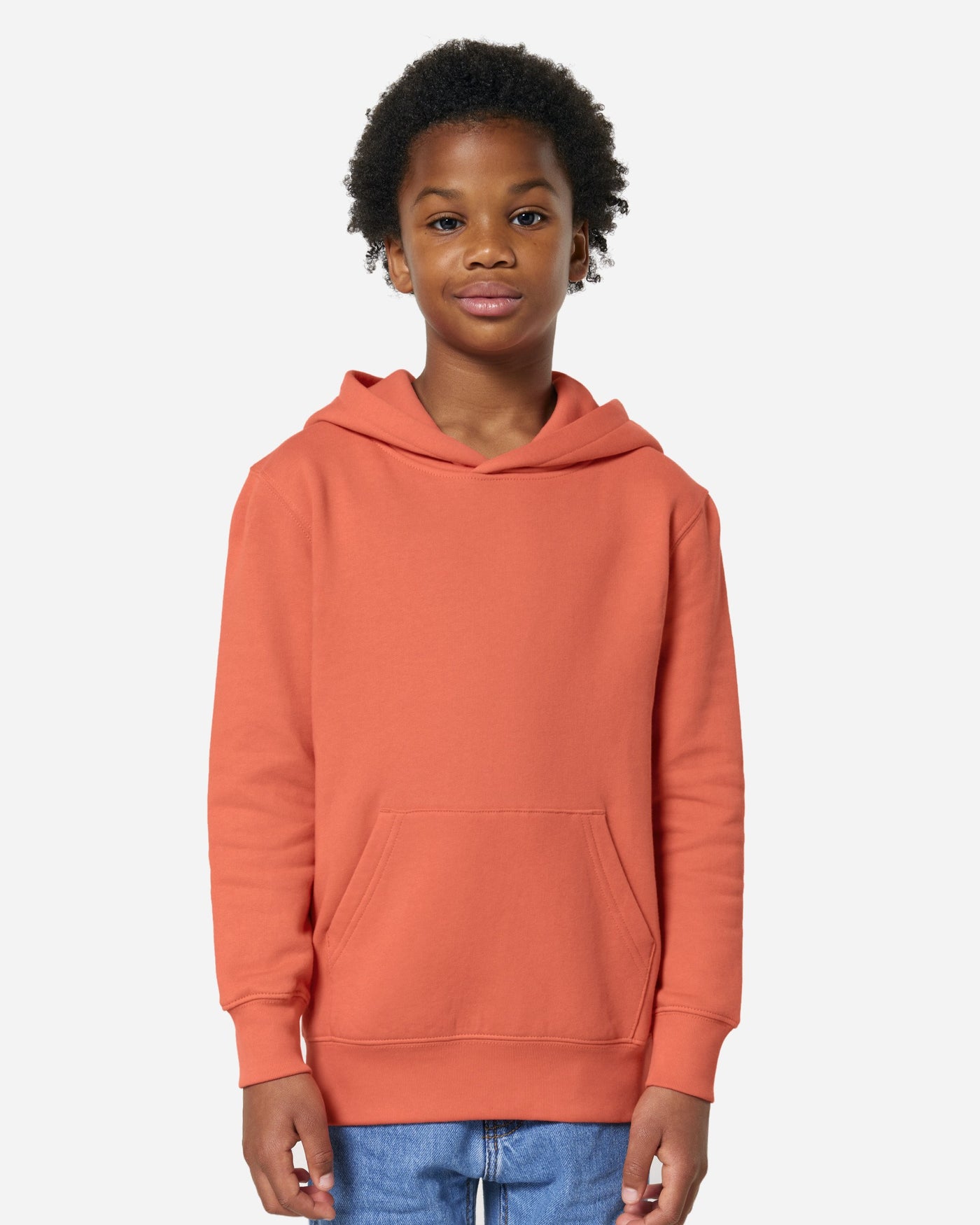 Sweat à capuche enfant Mini Cruiser 2.0 porté, coloris Fiesta