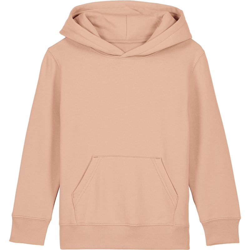 Sweat à capuche enfant Mini Cruiser 2.0 à plat, coloris Fraiche Peche