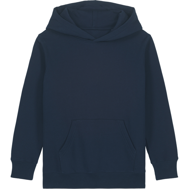 Sweat à capuche enfant Mini Cruiser 2.0 à plat, coloris French Navy
