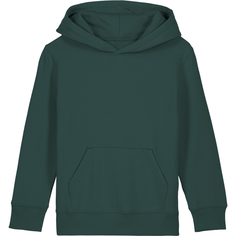 Sweat à capuche enfant Mini Cruiser 2.0 à plat, coloris Glazed Green