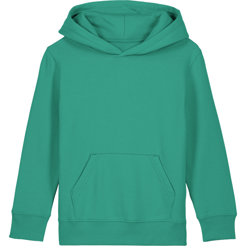 Sweat à capuche enfant Mini Cruiser 2.0 à plat, coloris Go Green