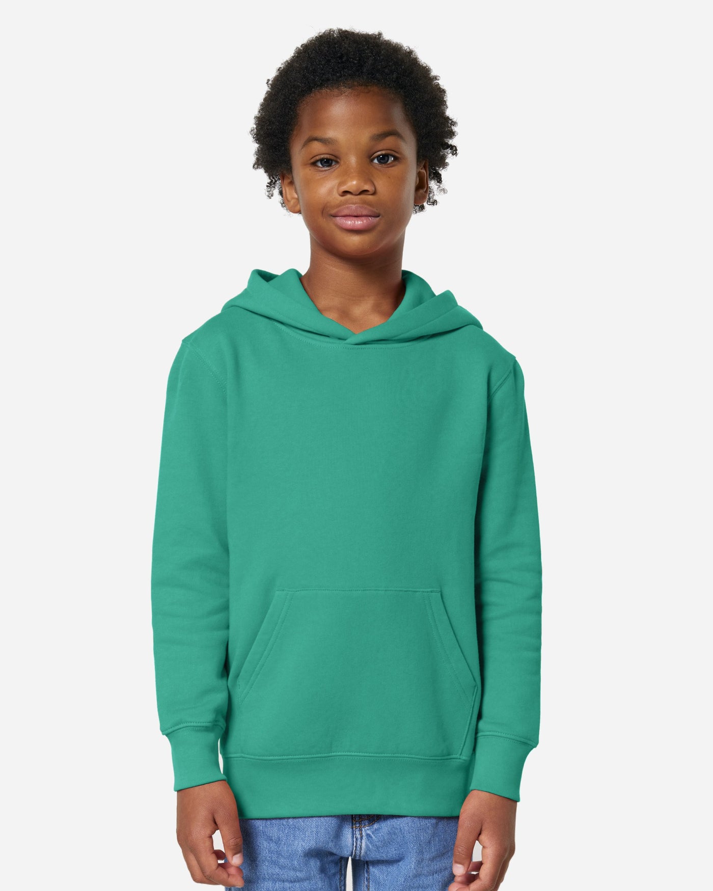 Sweat à capuche enfant Mini Cruiser 2.0 porté, coloris Go Green
