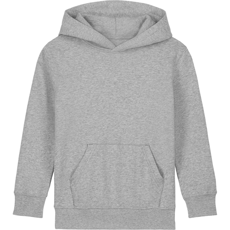 Sweat à capuche enfant Mini Cruiser 2.0 à plat, coloris Heather Grey