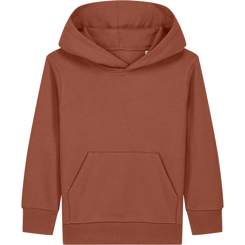 Sweat à capuche enfant Mini Cruiser 2.0 à plat, coloris Heritage Brown