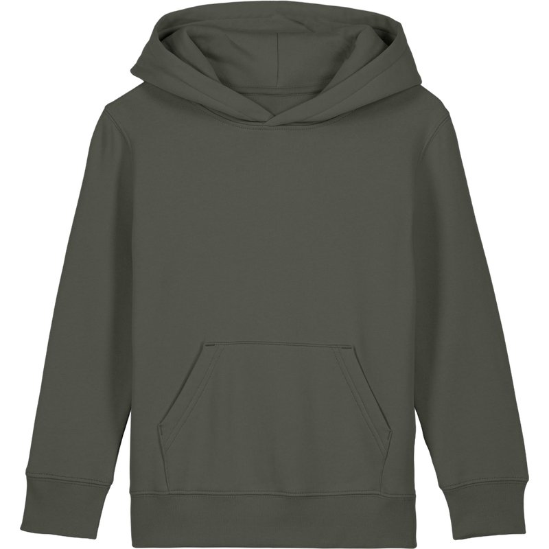 Sweat à capuche enfant Mini Cruiser 2.0 à plat, coloris Khaki