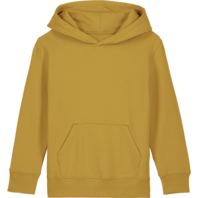 Sweat à capuche enfant Mini Cruiser 2.0 à plat, coloris Ochre