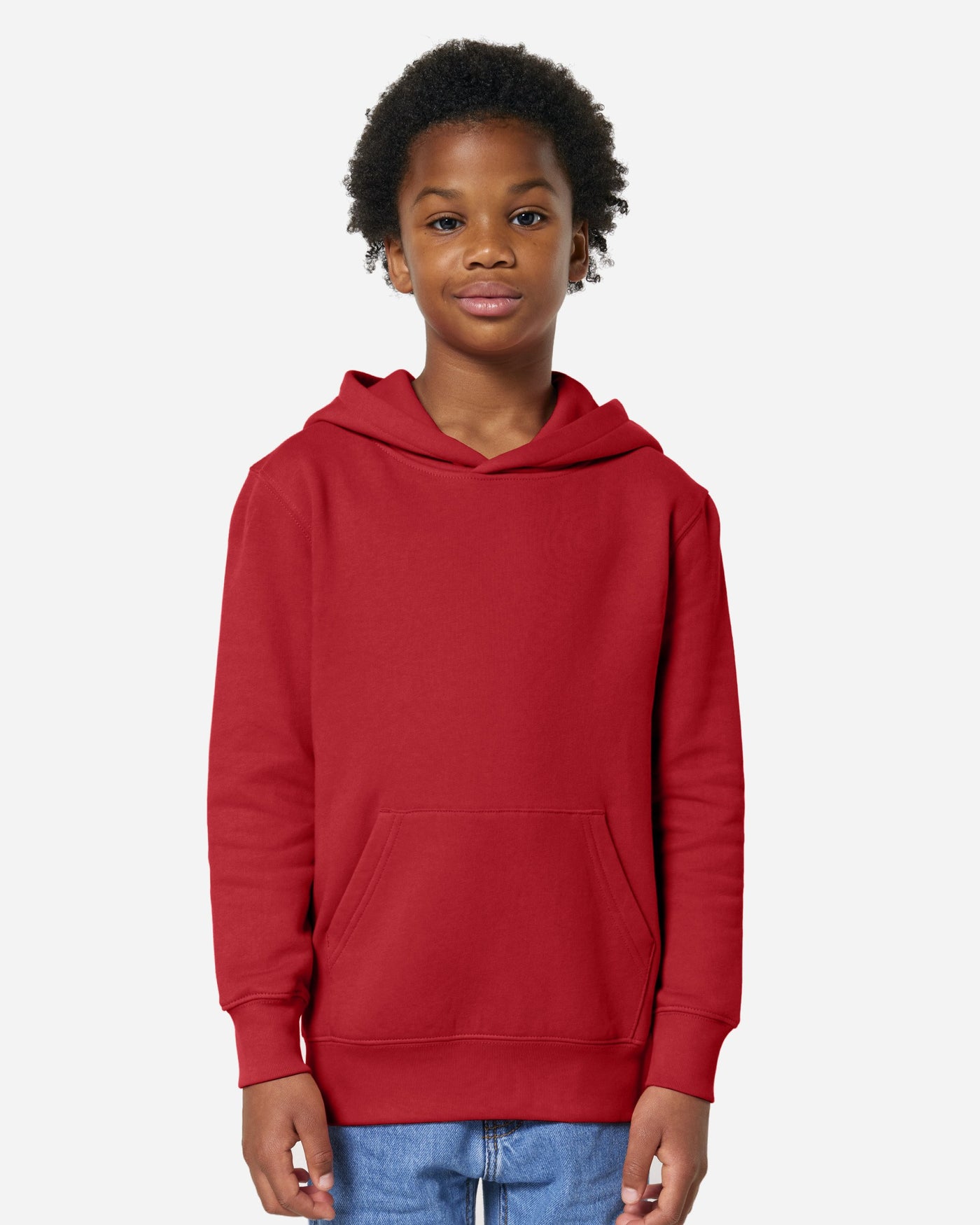 Sweat à capuche enfant Mini Cruiser 2.0 porté, coloris Red