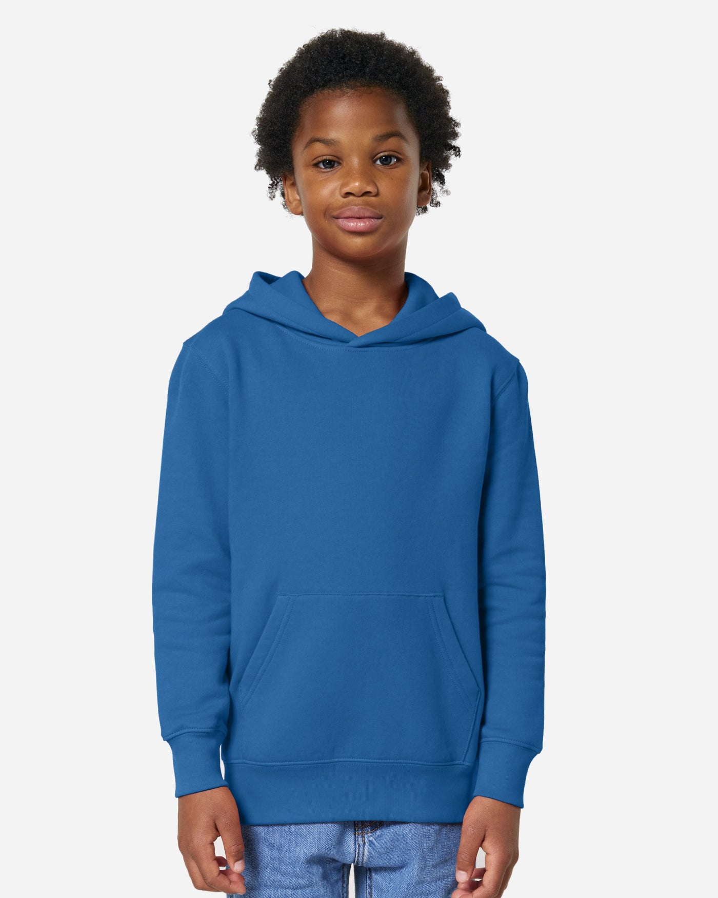 Sweat à capuche enfant Mini Cruiser 2.0 porté, coloris Royal Blue
