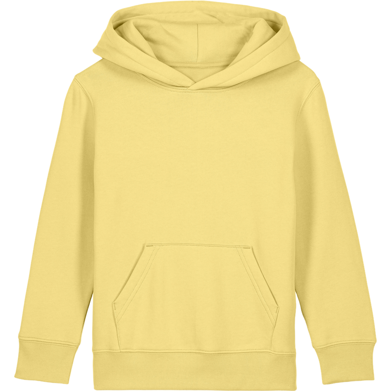 Sweat à capuche enfant Mini Cruiser 2.0 à plat, coloris Viva Yellow