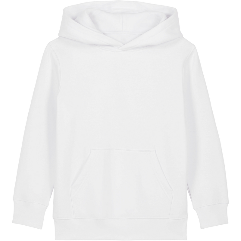 Sweat à capuche enfant Mini Cruiser 2.0 à plat, coloris White