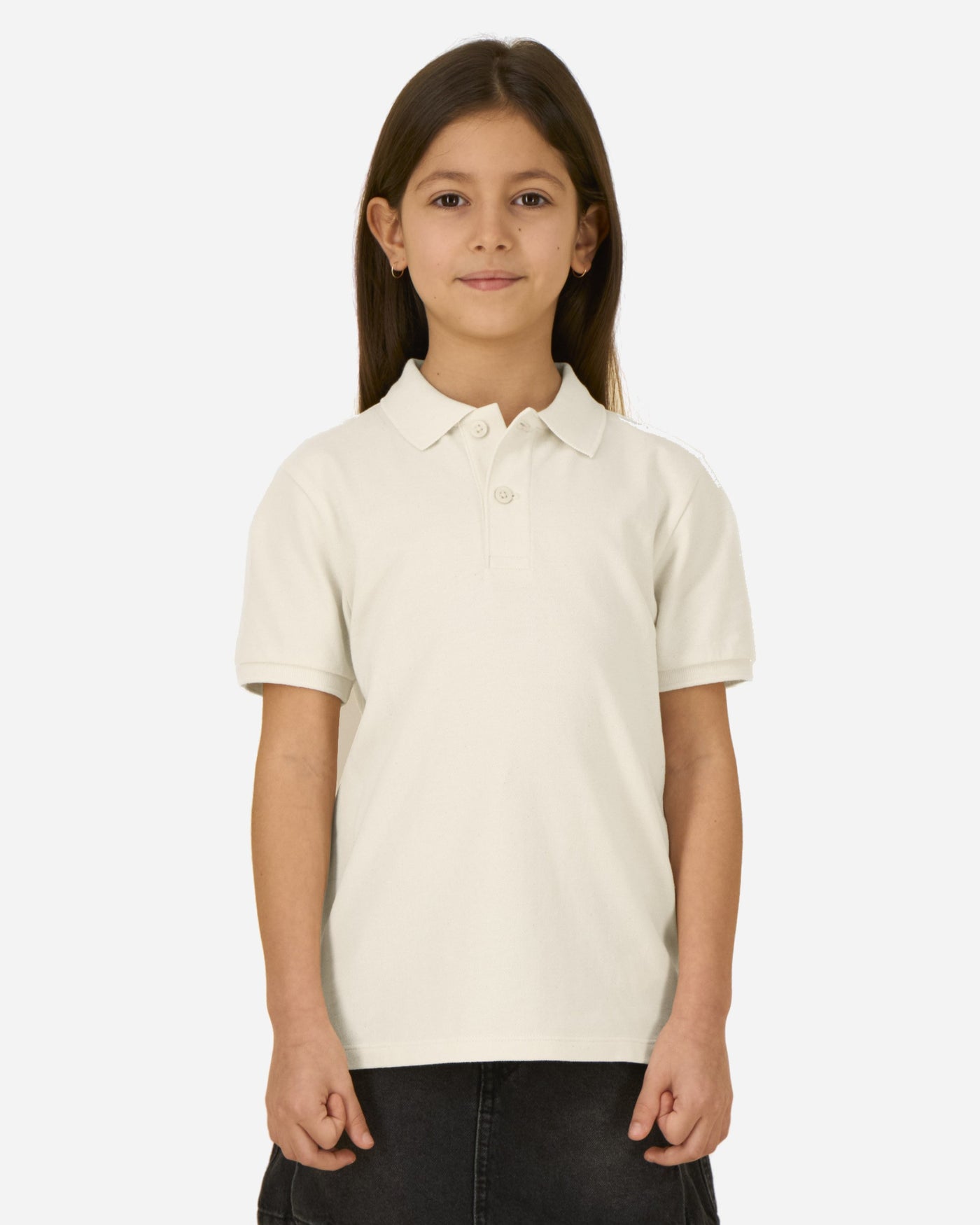 Polo enfant Mini Sprinter porté, coloris Natural Raw