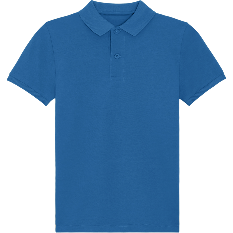 Polo enfant Mini Sprinter à plat, coloris Royal Blue